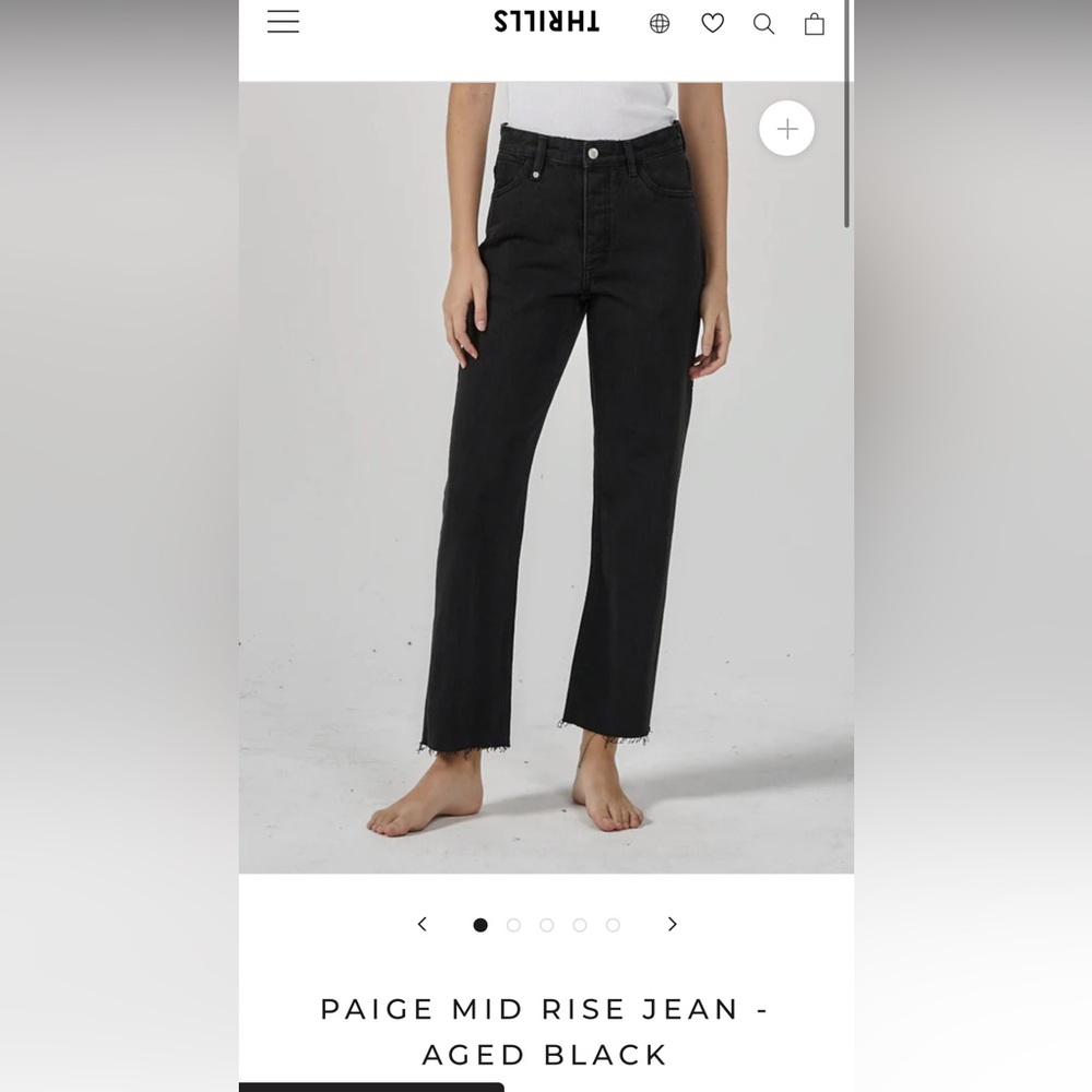 Thrills Paige Mid Rise Jeans